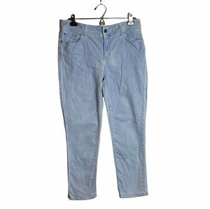 Chico’s Platinum light wash stretch jeans